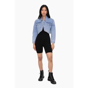 42 - Denim Cropped Jacket